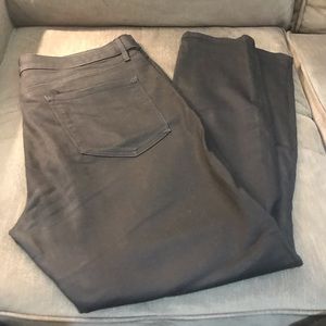 Black jeans from LOFT